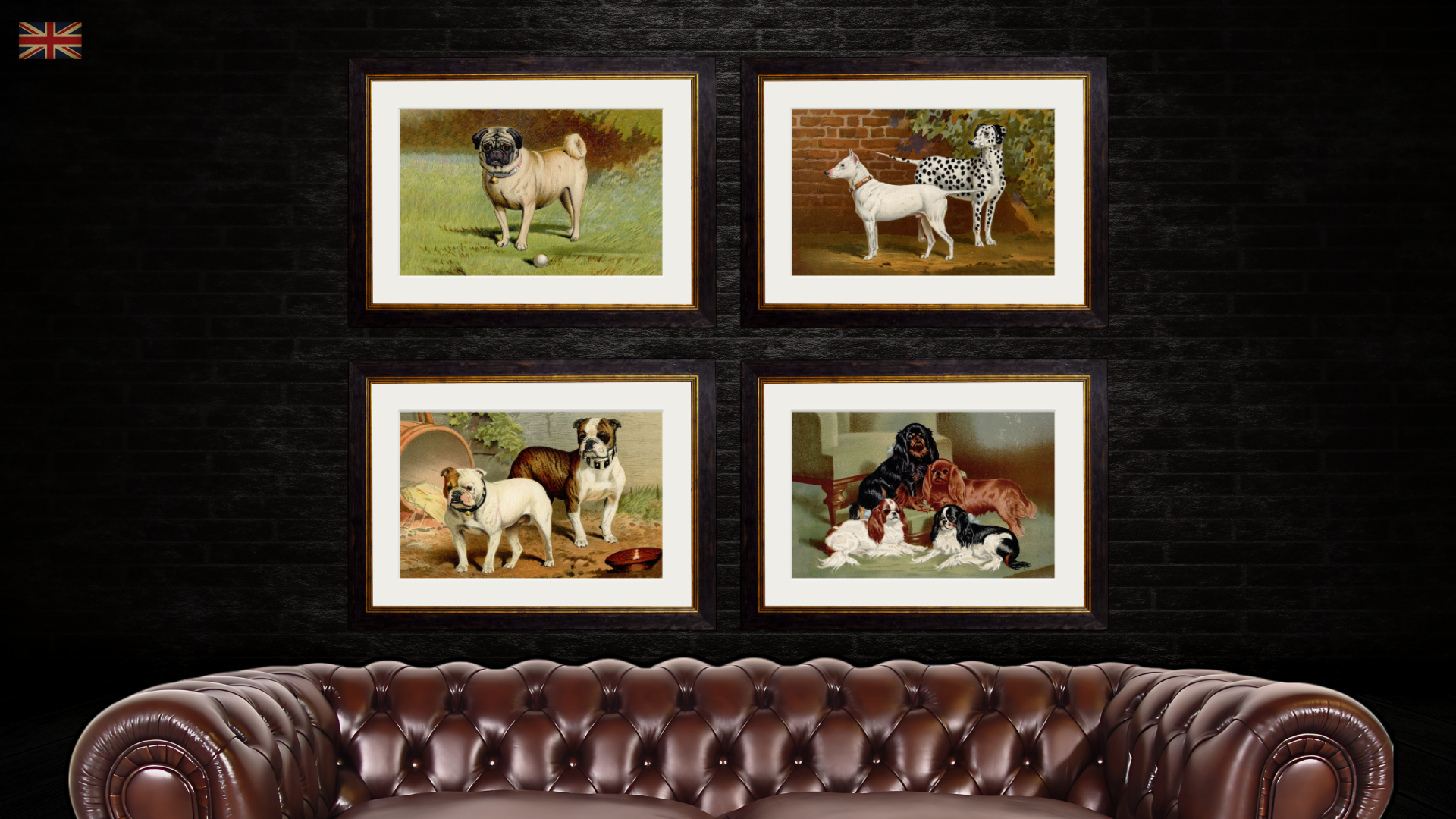 British Dogs Wall Art