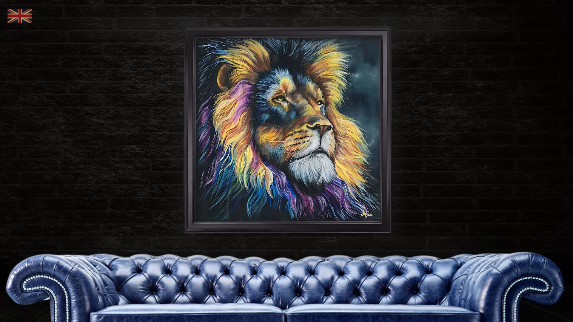 Courage "Square" Wall Art