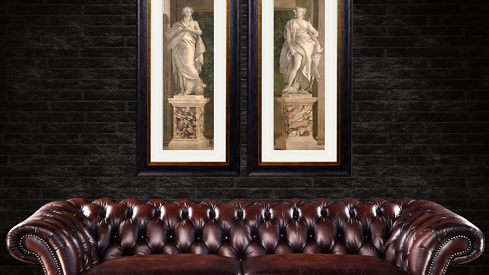 A leather Chesterfield deserves artwork that elevates it. Discover how to pair your sofa with wall art that transforms your space into a timeless, curated interior.