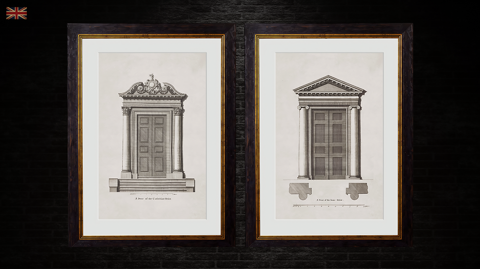 Architectural Studies of Doors Wall Art