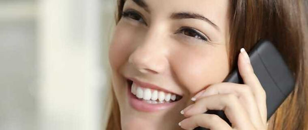 lady on a mobile phone
