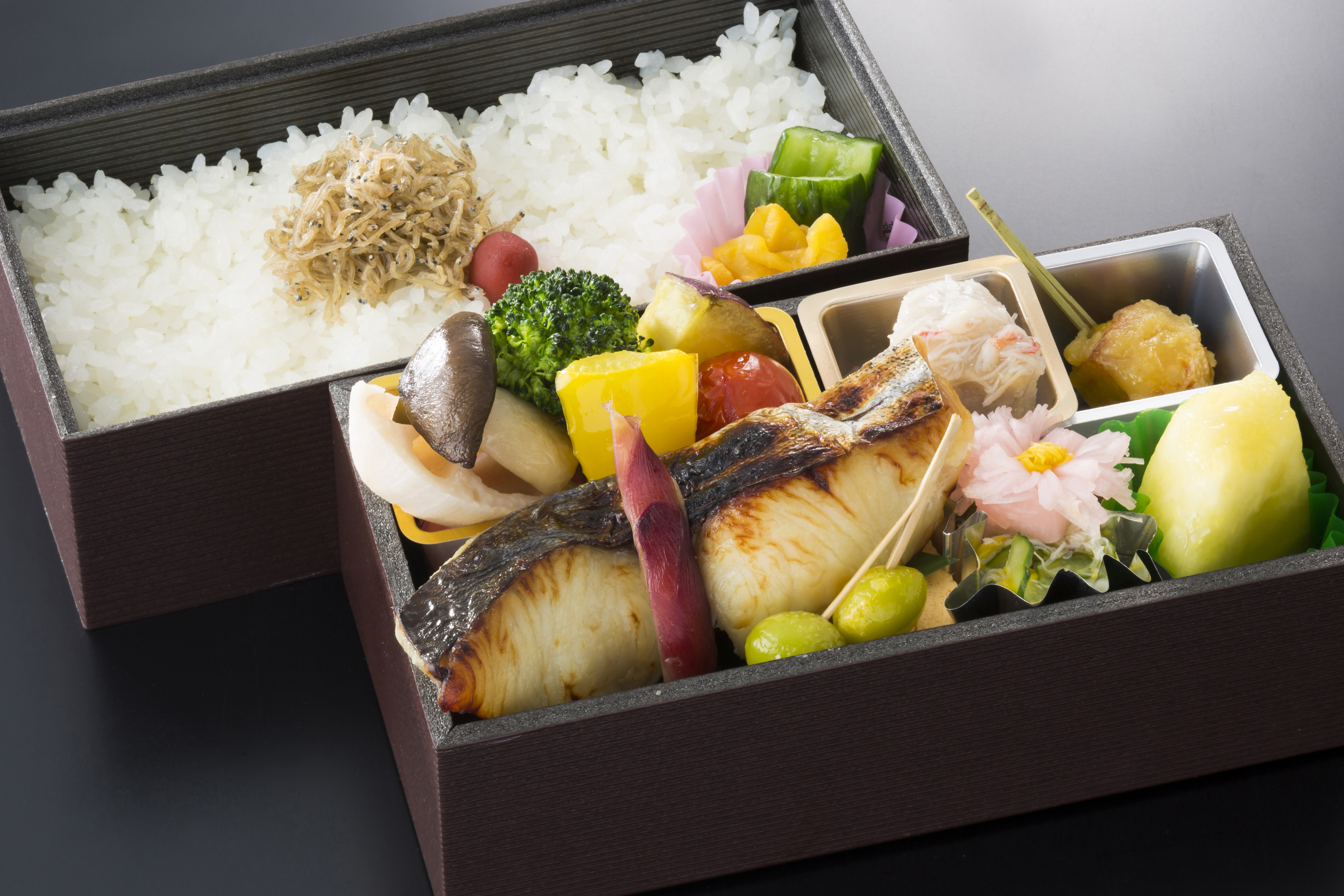 焼魚弁当