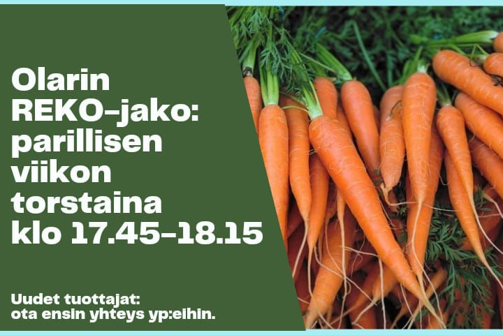 REKO ESPOO OLARI, pickup only! XMAS 🎅🎄