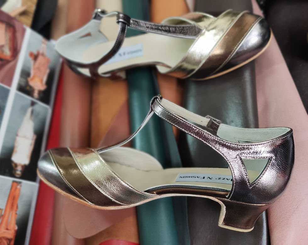 Thumbnail: Seashell Shoes - Shiny Tricolor