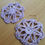 Thumbnail: Handmade Lace Earings