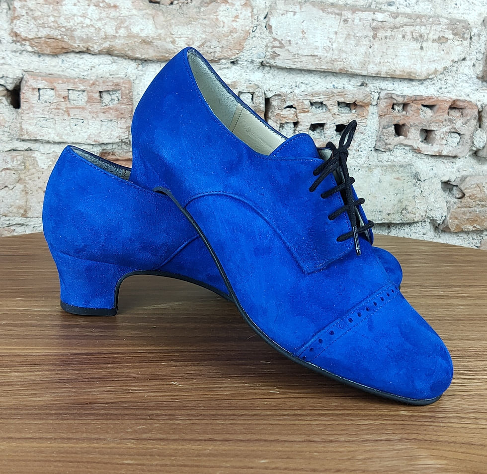 Thumbnail: Oscar Shoes 2nd Edition - Saxe Blue Suede
