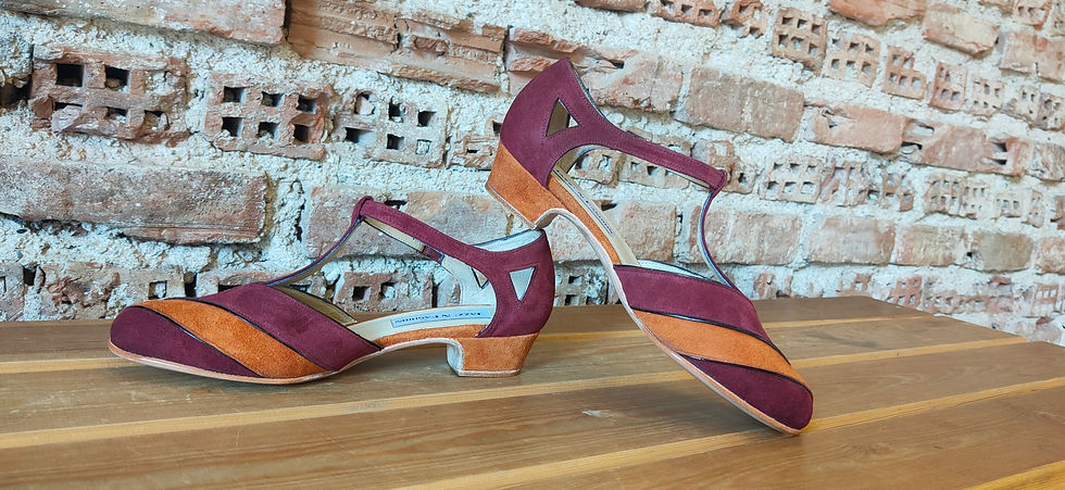Thumbnail: Seashell Shoes - Suede Custom Colors