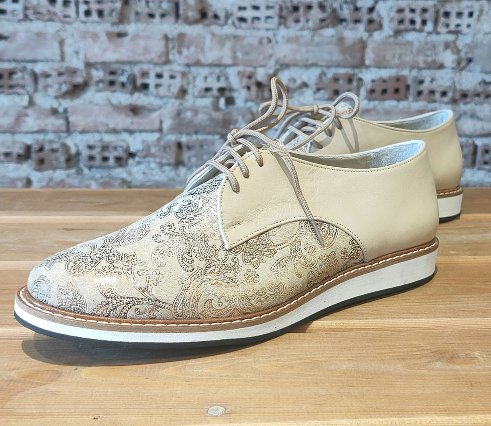 Thumbnail: Super Comfort Oscar Shoes - Beige & Texture