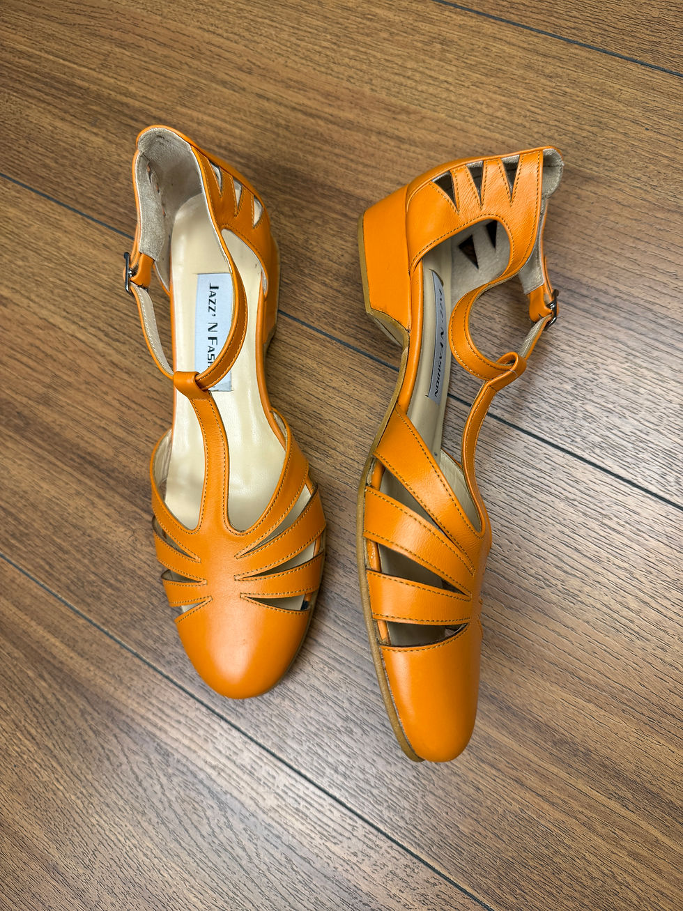 Thumbnail: Anita Shoes - Orange - Size 37.5 - Ready to Ship