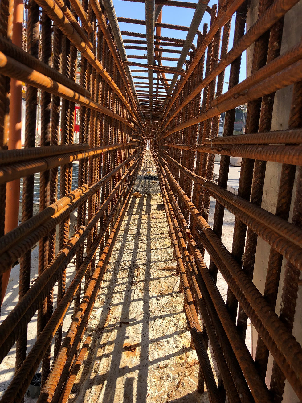 Armierung Querbalken