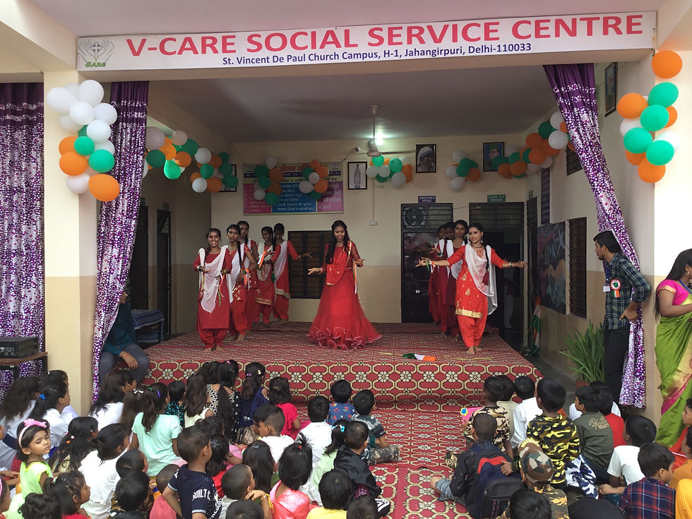 Independence Day Celebration at V-CARE Social Service Centre Jahangirpuri (35)