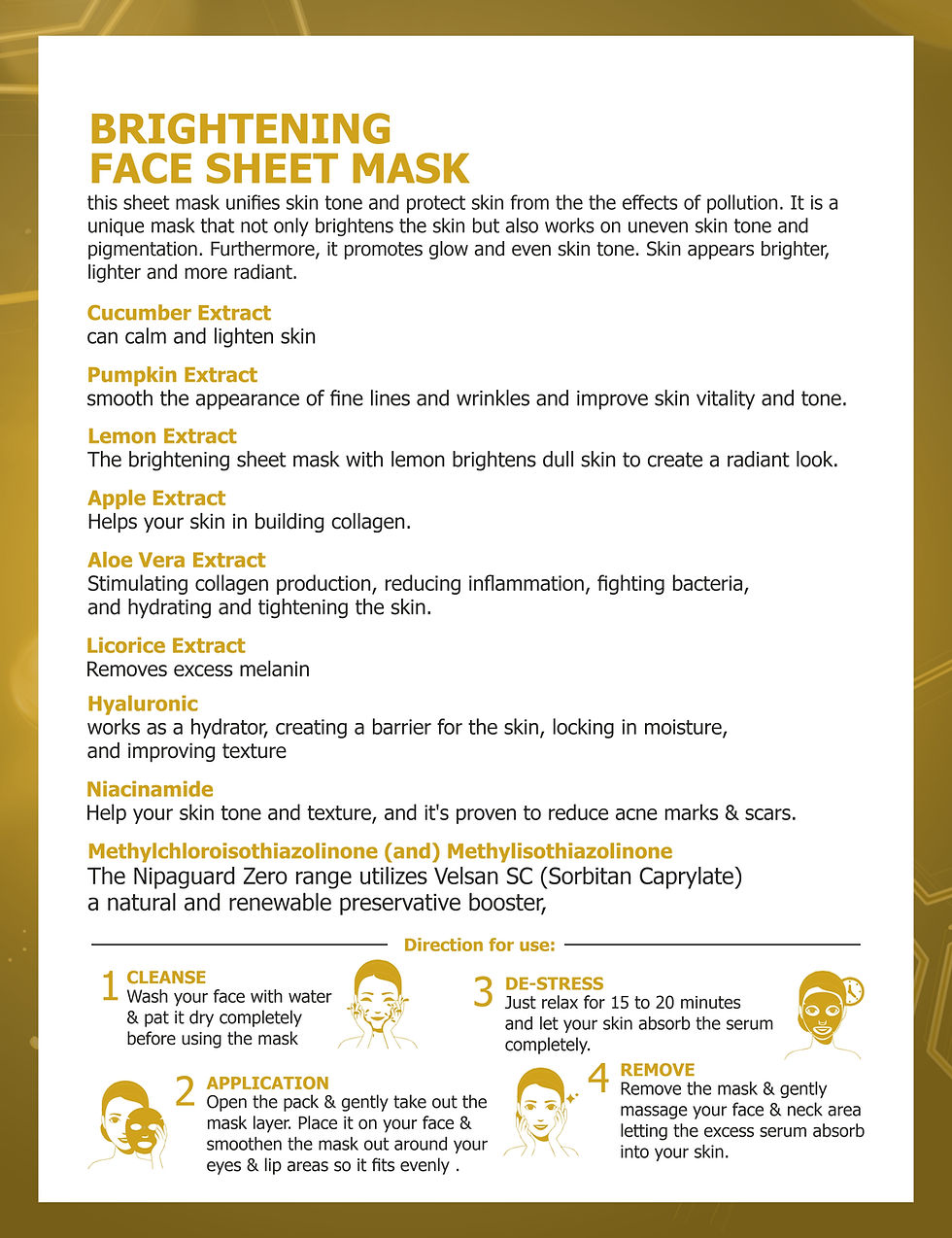 Thumbnail: Brightening Face Sheet Mask