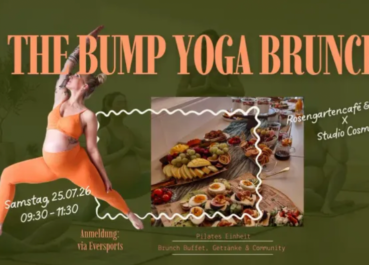 The Bump Yoga Brunch @Rosengartencafé & Events Wiesloch - 25.07.26