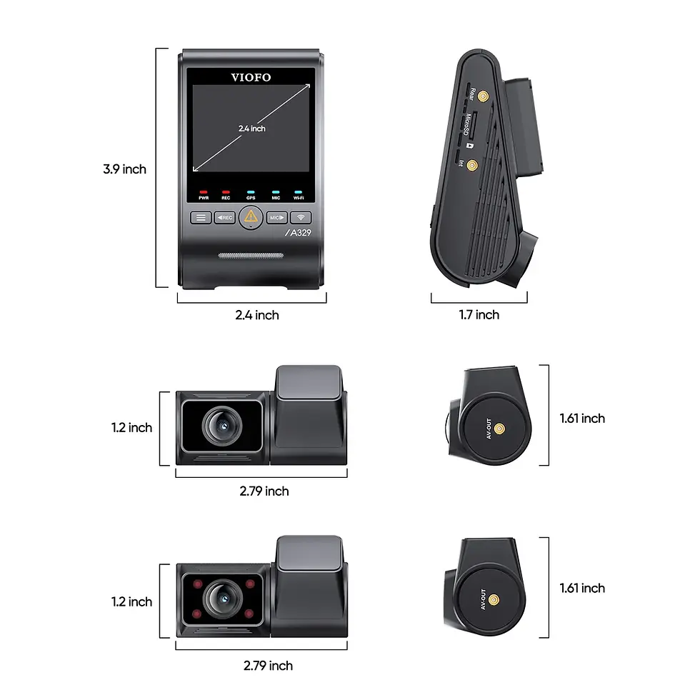 Thumbnail: Viofo A329S 3CH