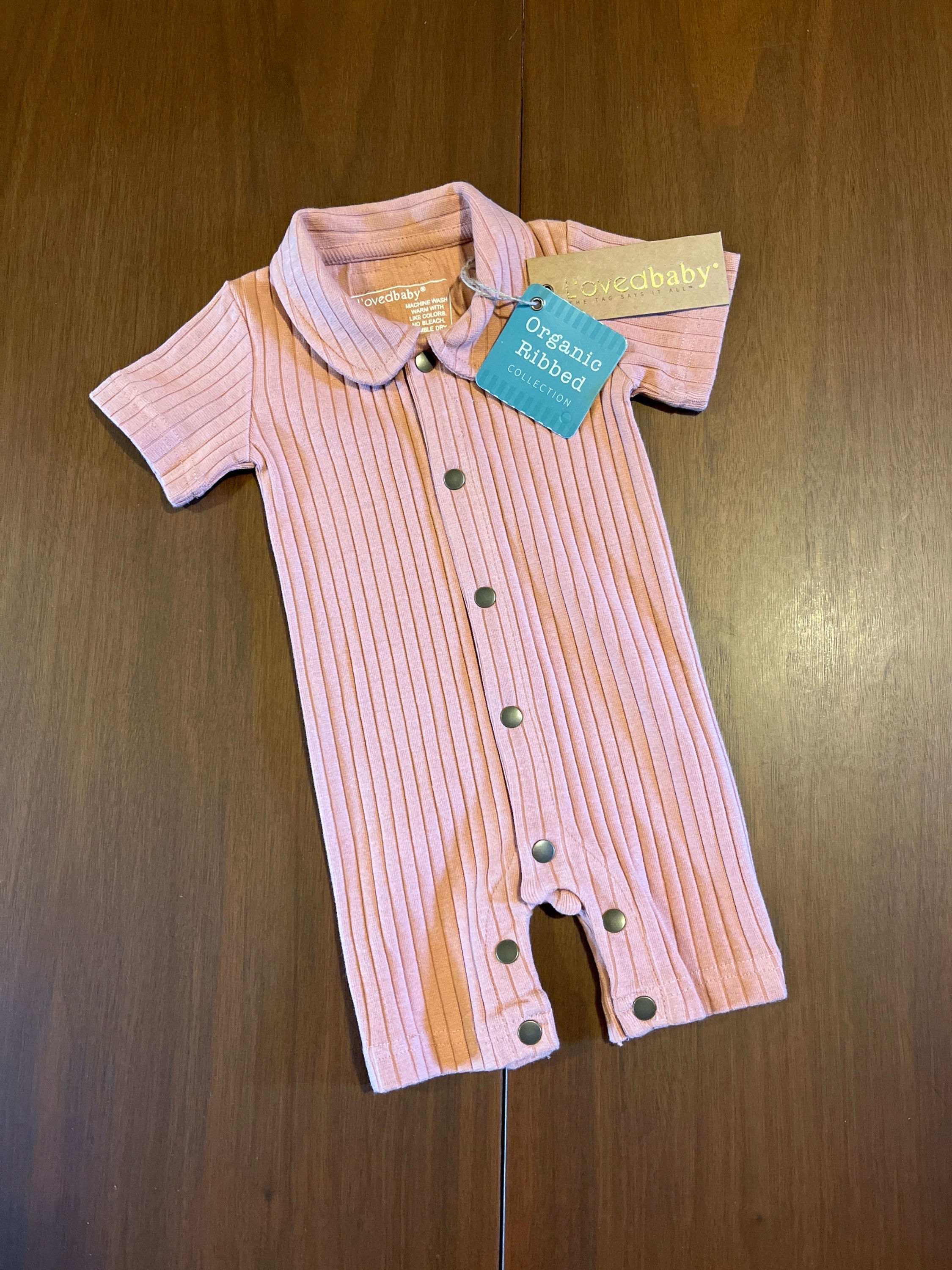 L’oved Baby Ribbed Romper