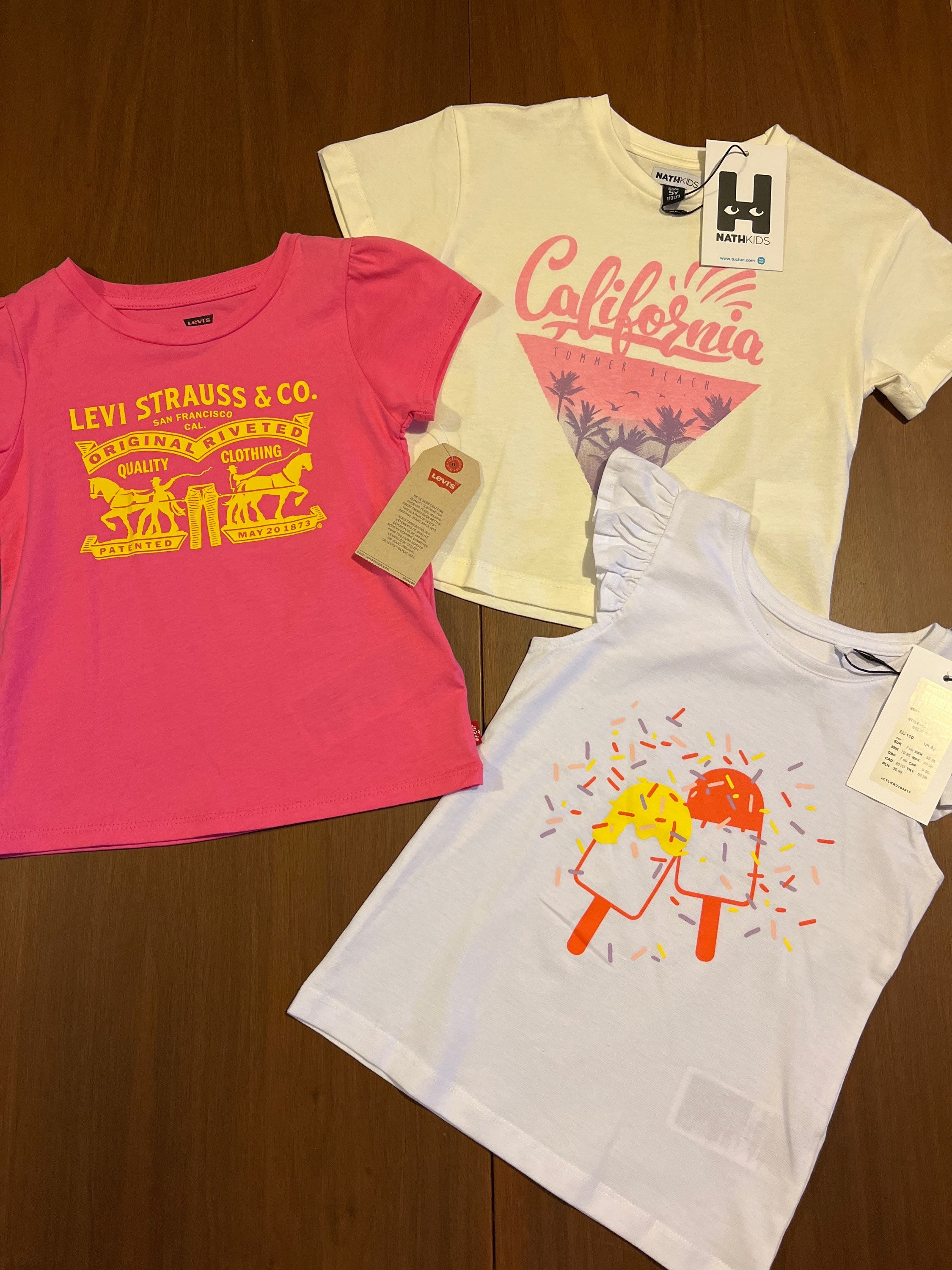 T-shirt Multipack, Size 5