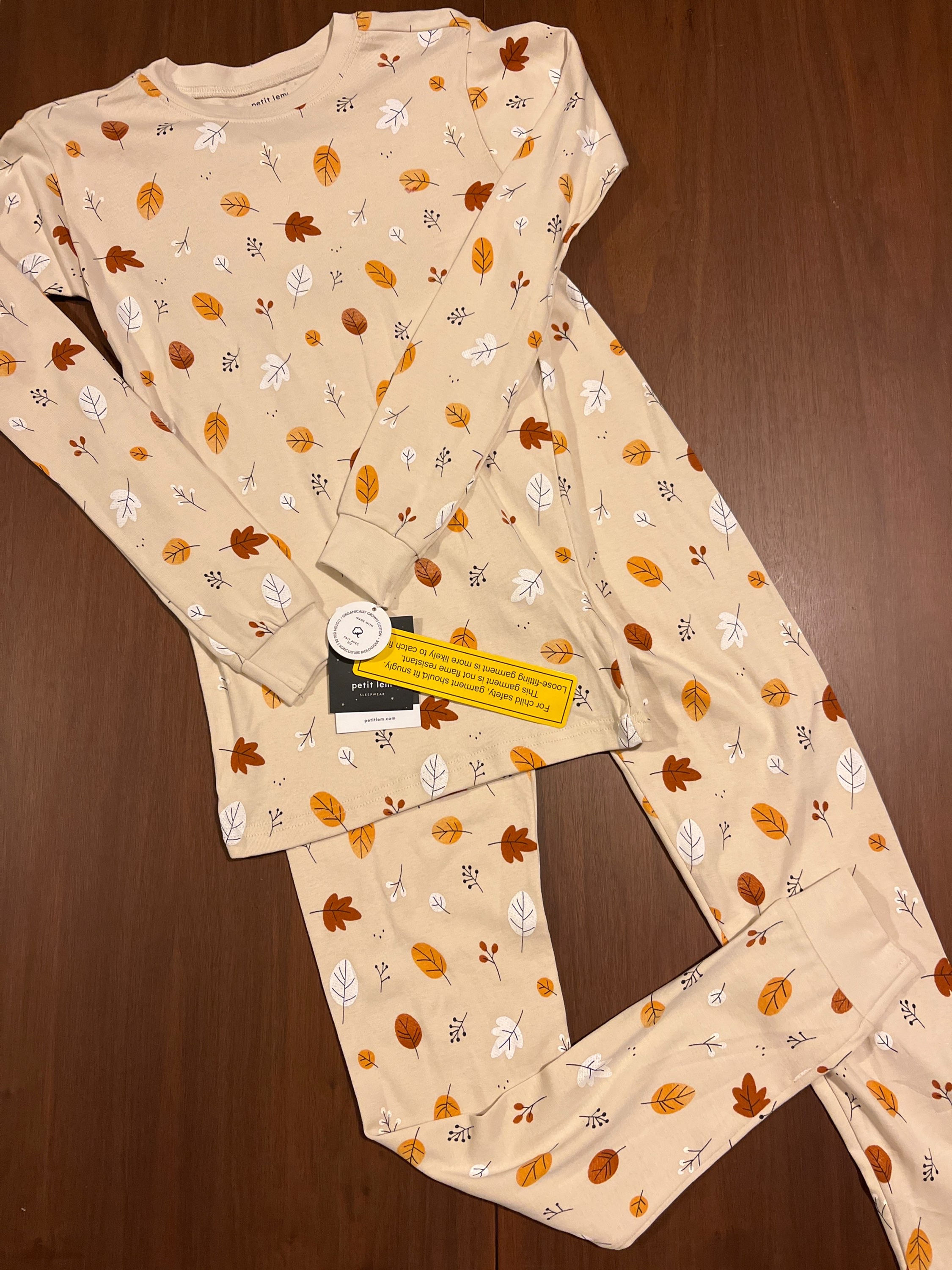 Petit Lem PJ Set, Size 12