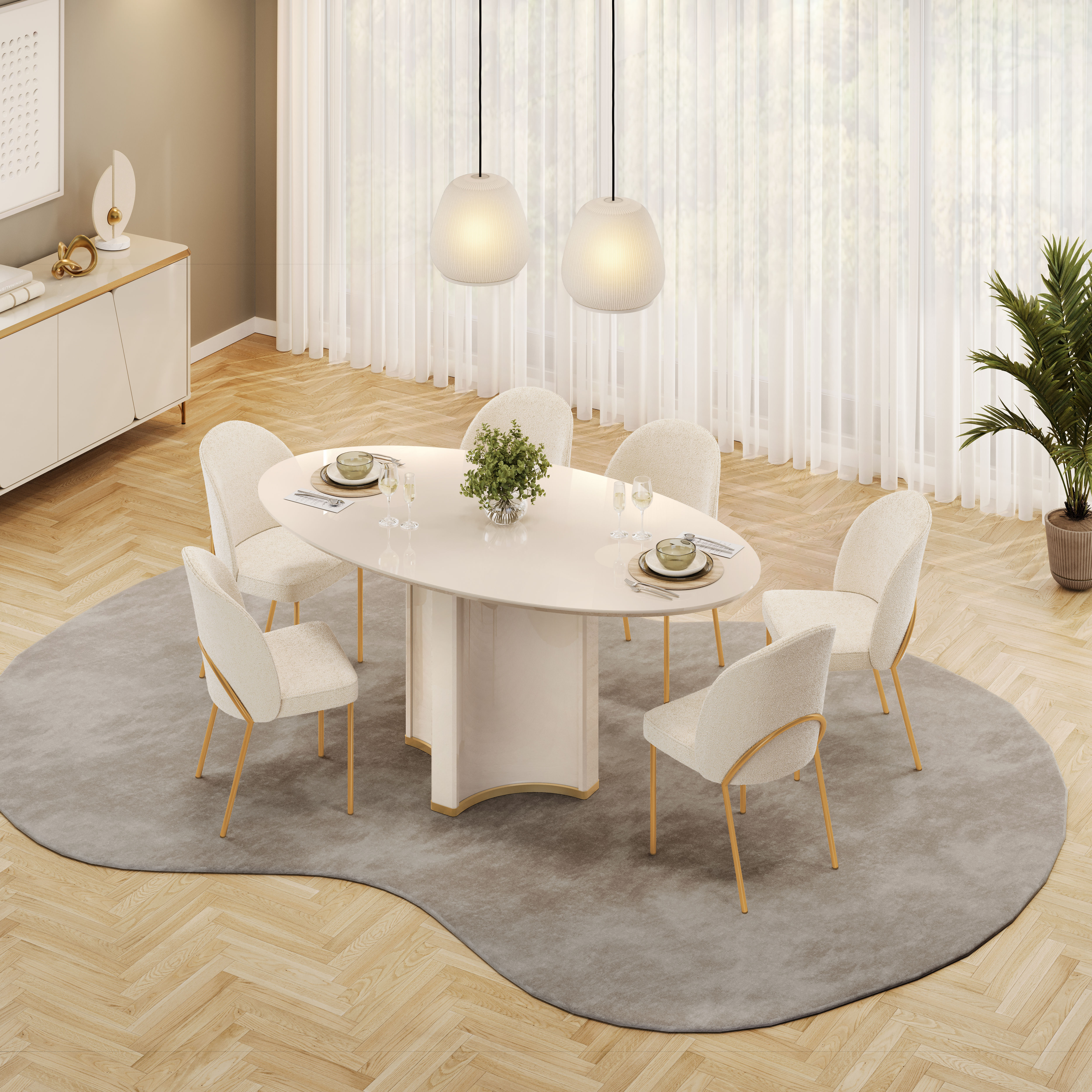 Chanel con lizy - Mesa de comedor
