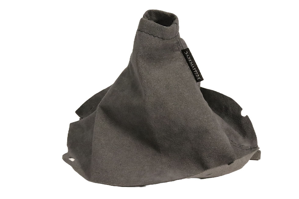 Alcantara Shift Boot Slate Grey w/ Black Thread Subaru WRX (2022-2025)
