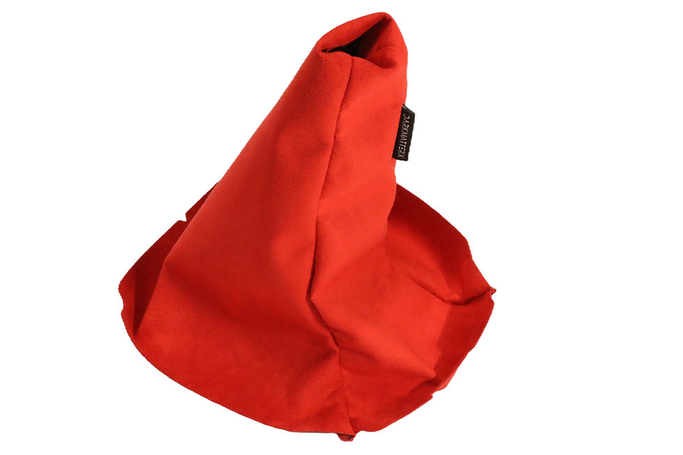Alcantara Shift Boot Red Subaru Impreza & WRX (2005-2007)