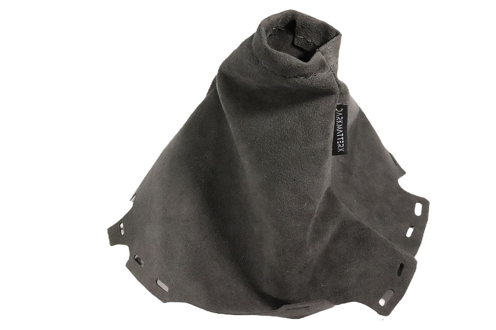 Alcantara Shift Boot Charcoal Black Subaru WRX (2015-2021)