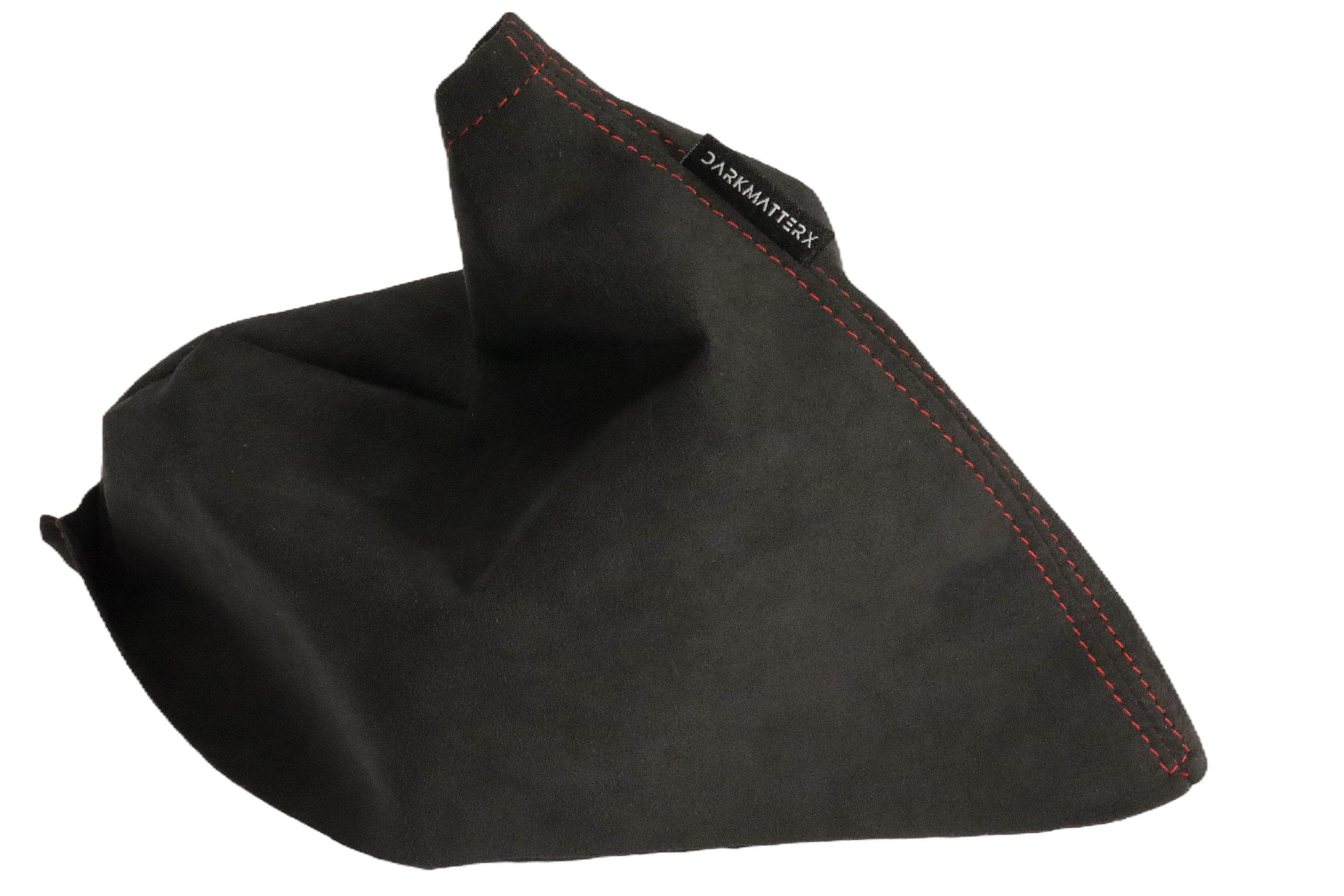 Alcantara E-Brake Boot Charcoal Black w/ Red Thread Subaru WRX & STI (2005-2007)