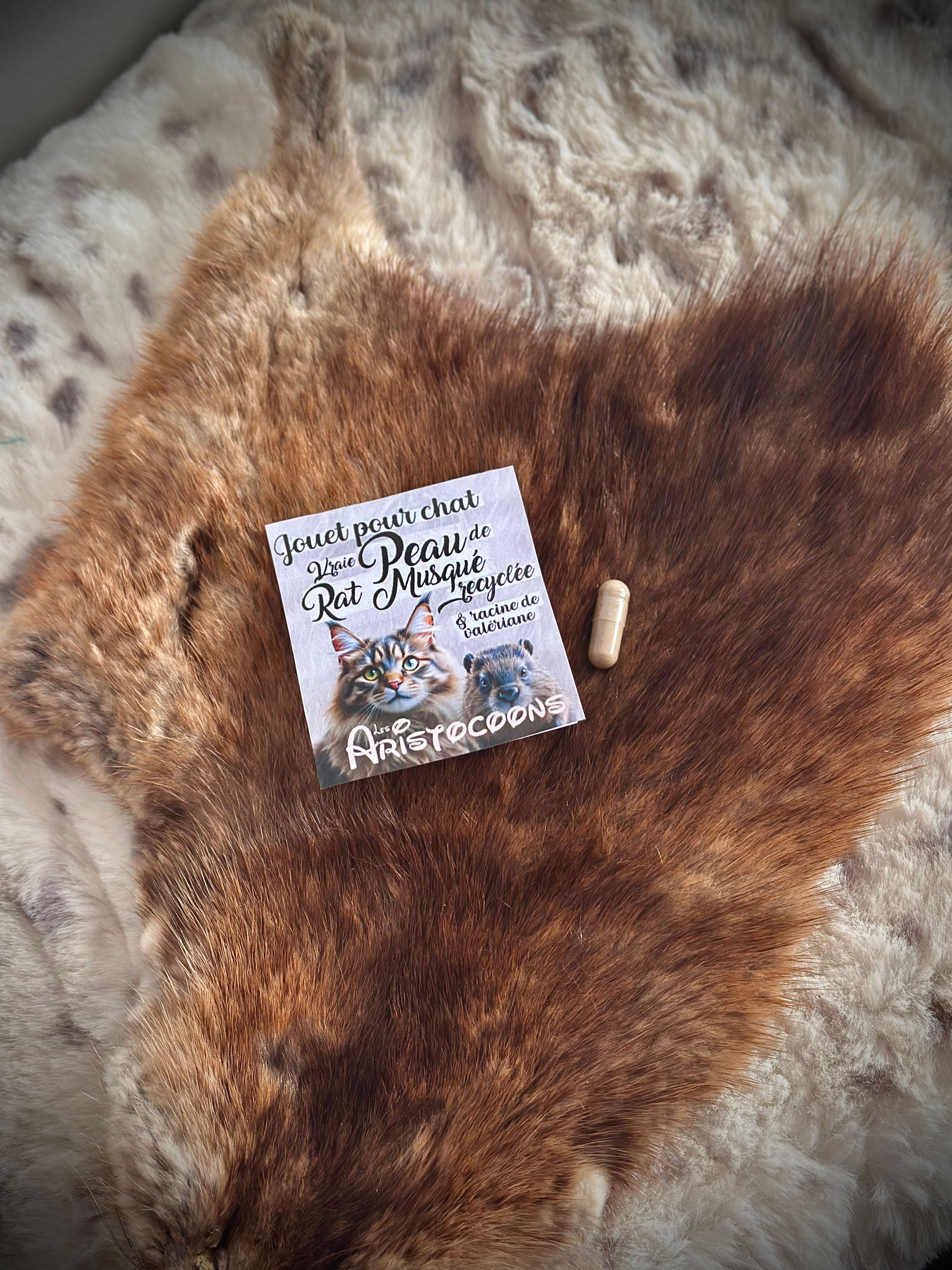 Peau de rat musqué & racine de valériane 