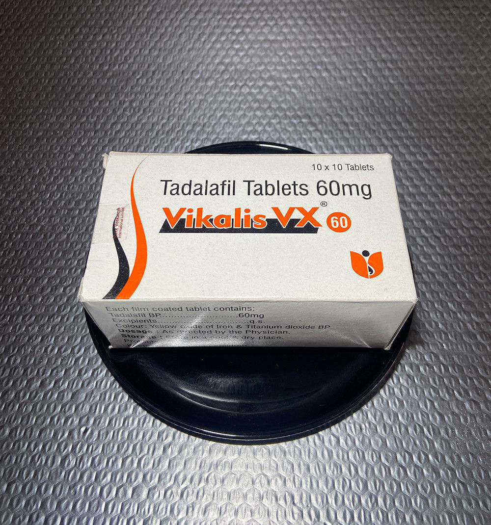 TADALAFIL VIKALIS VX 60mg 100 Tablets