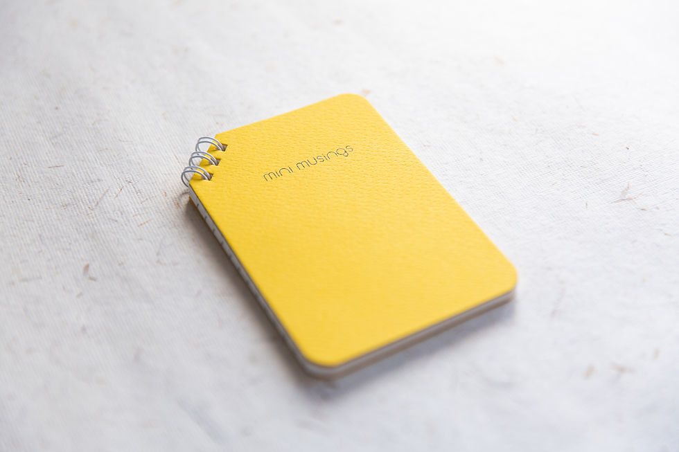Thumbnail: Mini Musings - Yellow