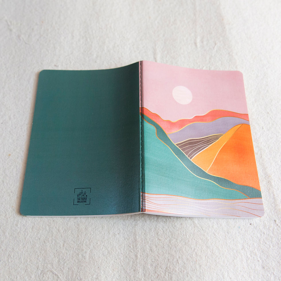 Thumbnail: Mountains (A5 Notebook)
