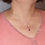 Miniature : Collier argent - Quartz rose - Améthyste
