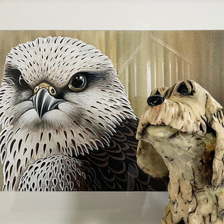 Owl  & Dog