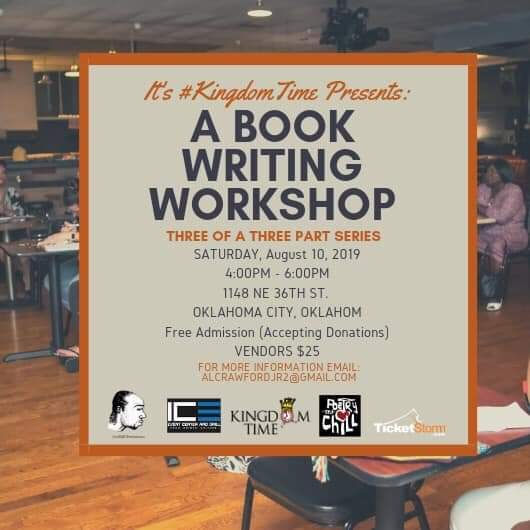 Its #KingdomTime Book Writing Workshop