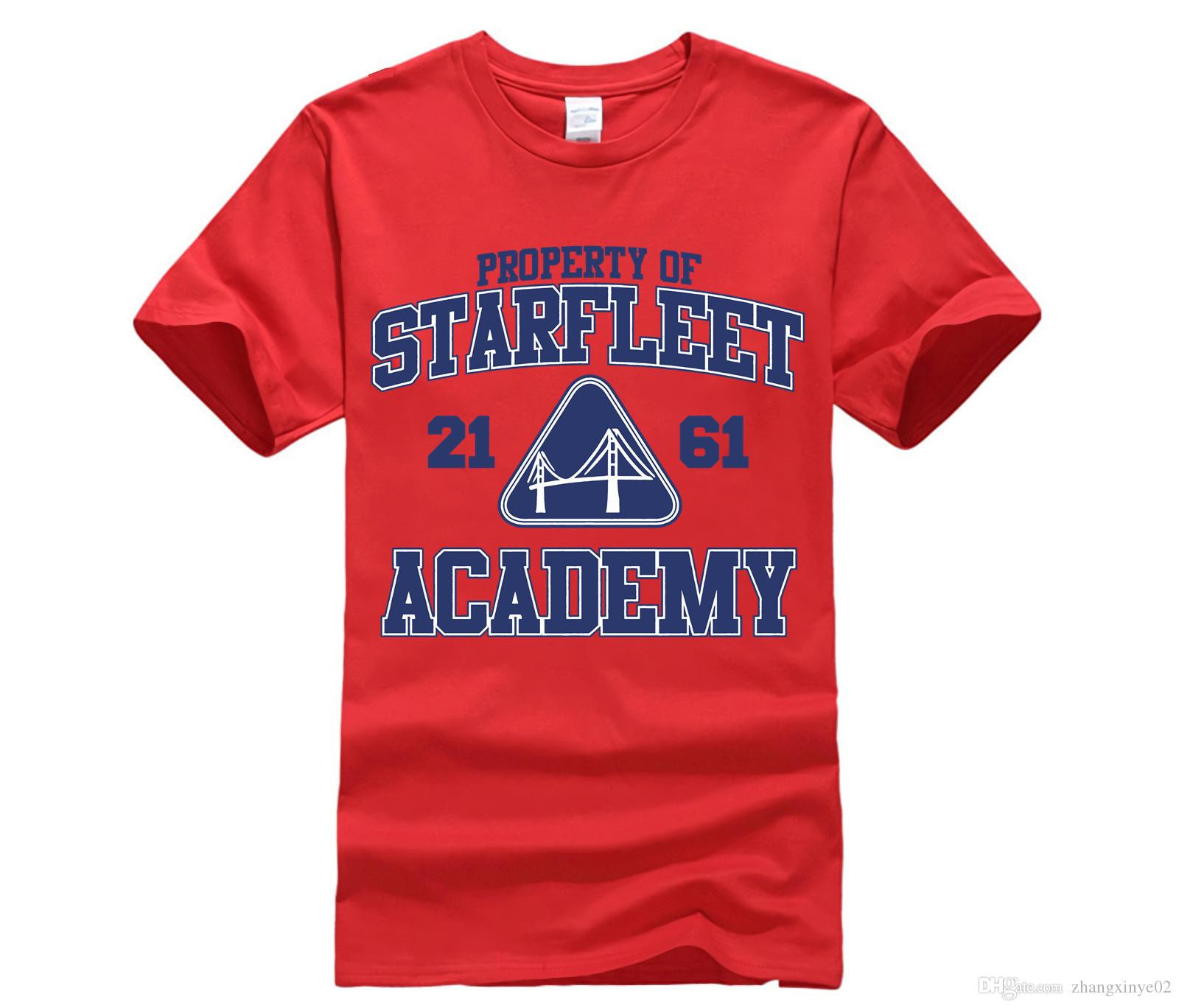 tricou Property of Starfleet Academy roșu XL