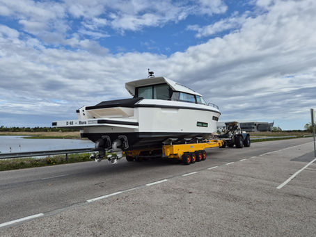 Two beautiful Deltas being delivered from our shipyard