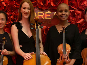 Female string quartet, Cinematica, Johannesburg