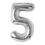 Thumbnail: 34" Number 5 Mylar Balloon