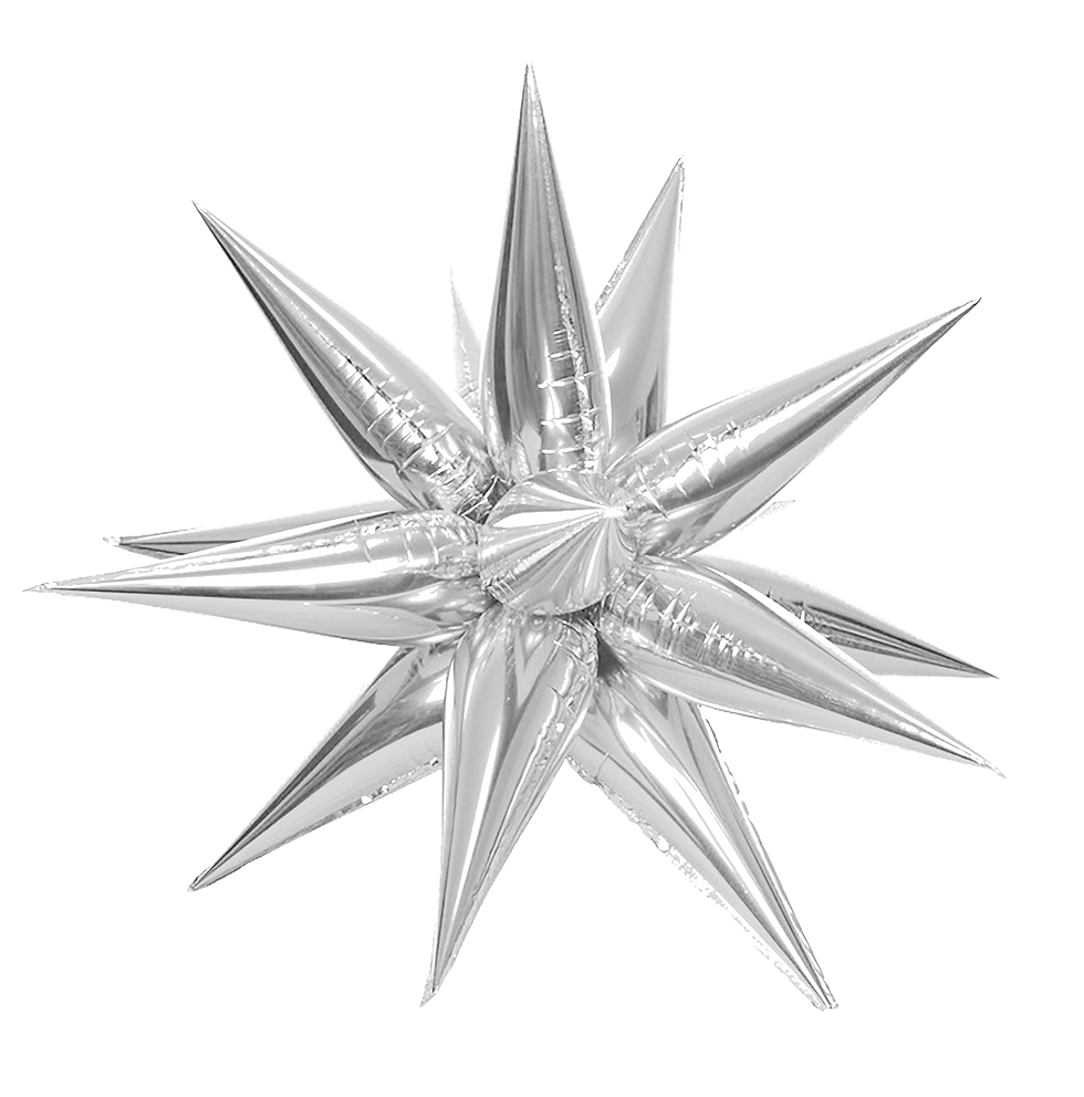 Silver Starburst Foil (26" or 40")