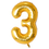 Thumbnail: 34" Number 3 Mylar Balloon