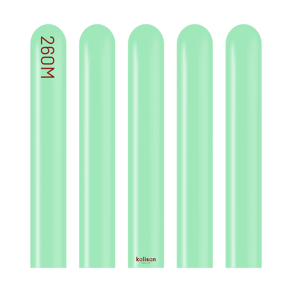 Thumbnail: Kalisan Standard Mint Green Latex Balloons