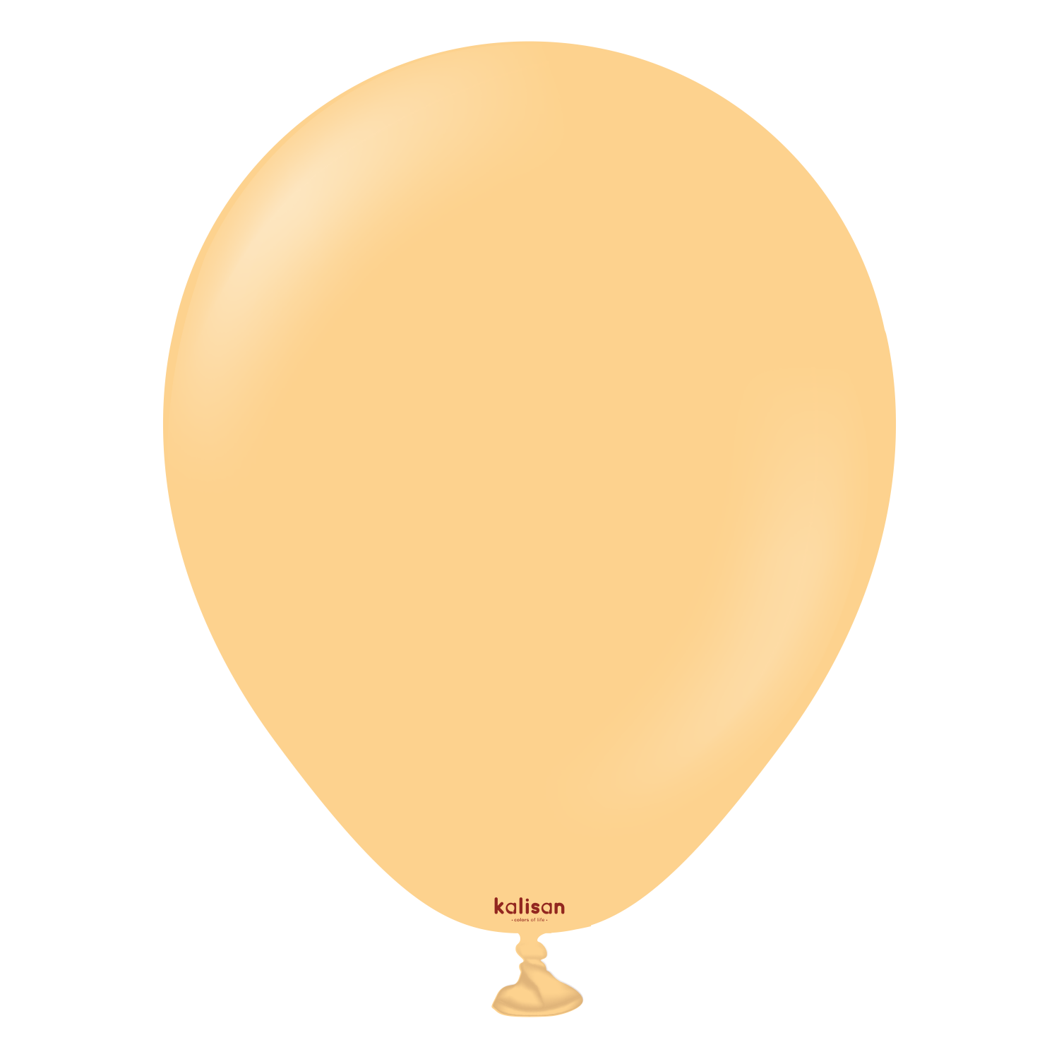 Kalisan Standard Peach Latex Balloons