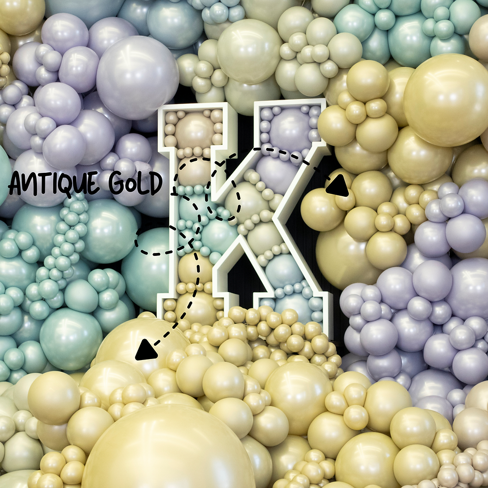 Thumbnail: Kalisan Antique Gold Latex Balloons