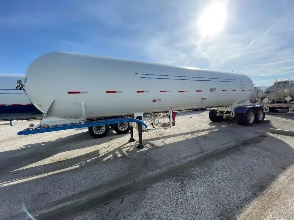Lubbock 10,400 gallon anhydrous ammonia NH3 transport trailer