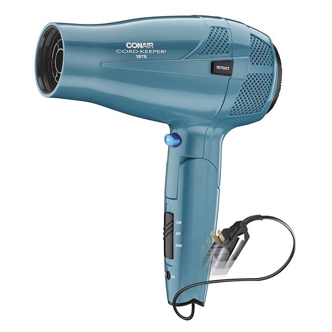 Conair Hair Dryer with Folding Handle and Retractable