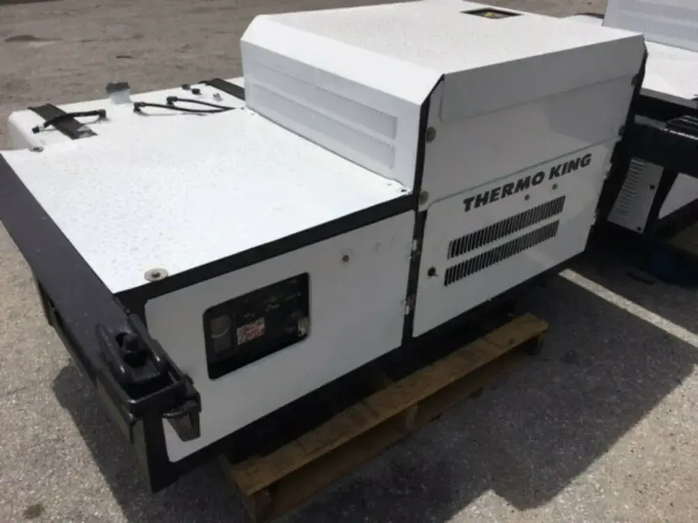 Thermo King 15kW undermount genset fitted beneath a container chassis - view 9