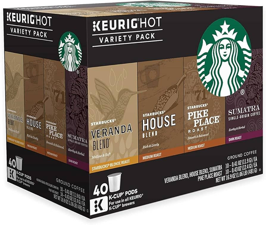 Starbucks K-Cup Pods Variety Pack (40-count)