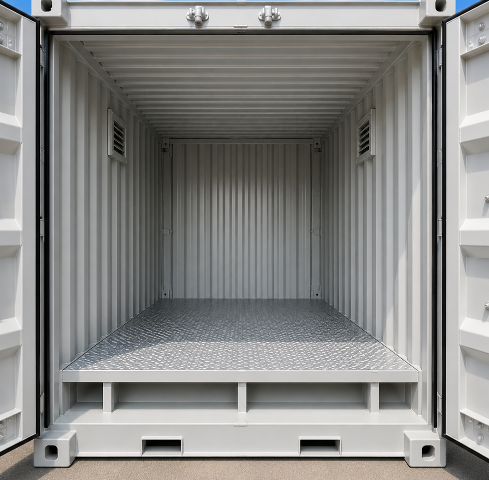 Thumbnail: 10ft Raised Bunded Storage Container - image 4