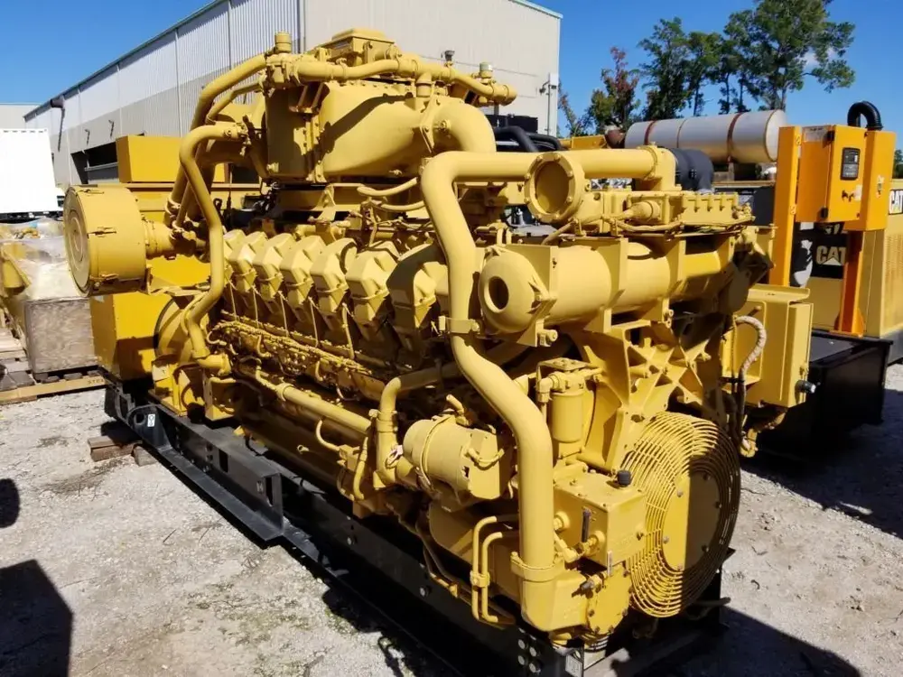 Caterpillar G3516 natural gas generator set for continuous prime power