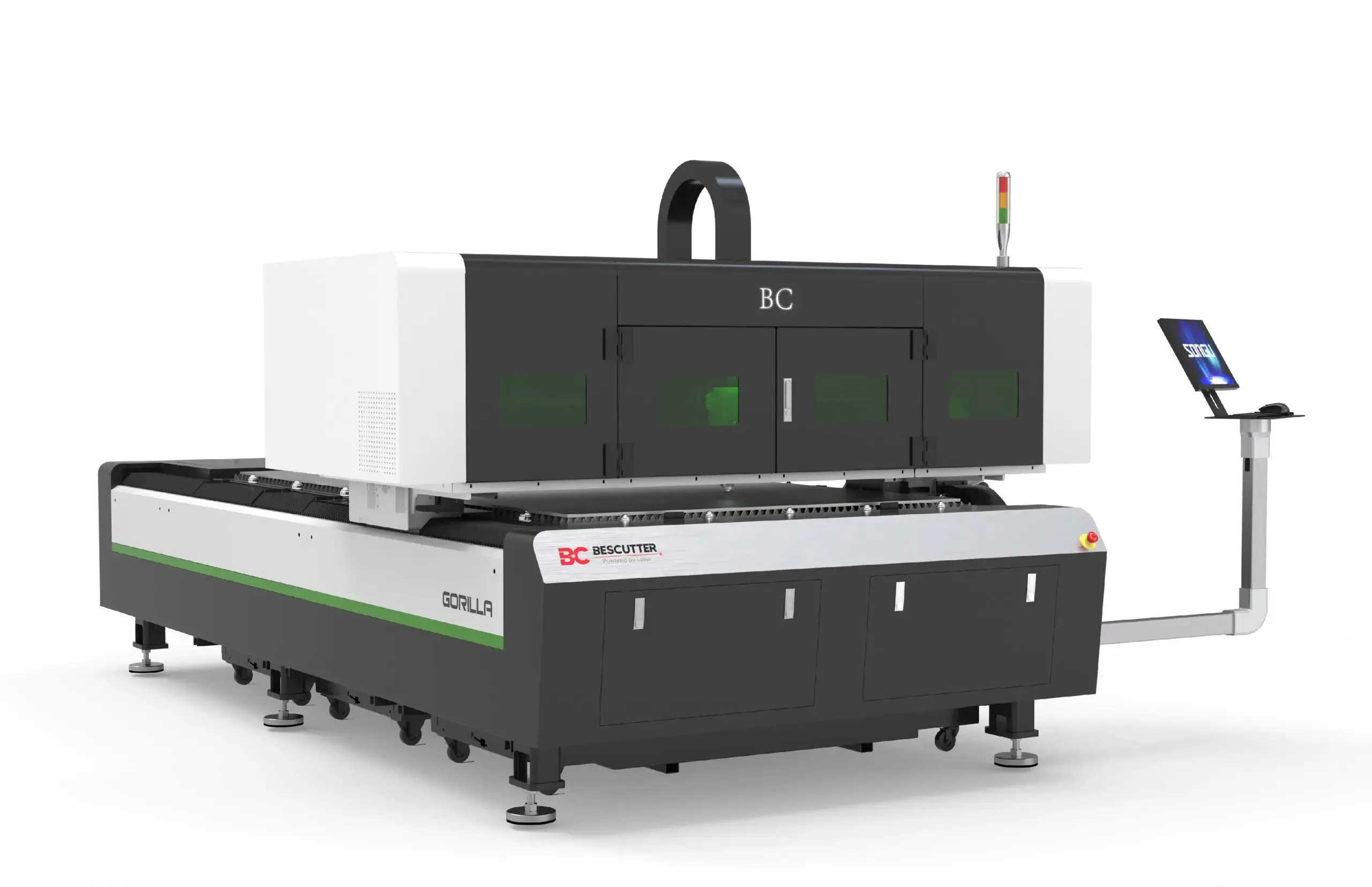 GORILLA Fiber Laser Machine 5’x10′ 6’x13.5’| 1500W-20000W