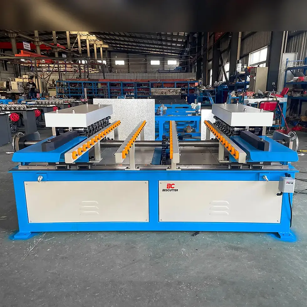 Thumbnail: Double TDF flange foring machine